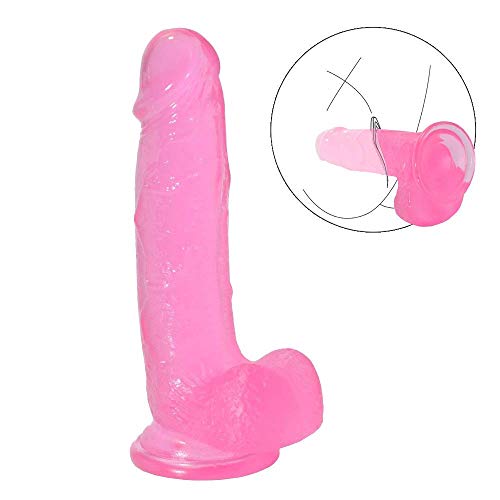 8 Inch Realistic Massager Toys Lifelike Dîldɔ with Suction Cup for Women