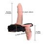 Straps Perfect Size Adult Men Hollow Strap On Silicone Empty fits Most Men and Women Color Flesh