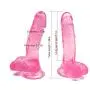 Lycwsd001 7.48 Inch Realistic Massager Toys Lifelike Silicone-Dîldɔ with Suction Cup for Women Feel Like The Same lycwsd001 Lycwsd001 7.48 Inch Realistic Massager Toys Lifelike Silicone-Dîldɔ with Suction Cup for Women Feel Like The Same lycwsd001