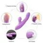 Pussey Licker Toy for Women Six Toy with Tongue and Suction Oral Licking Toy Hands Free Silicone Pleasure Toy Couple Waterproof Vibràntor Bùllet for Women Couple with Remote Stimulàtor