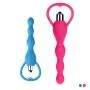 2 Pack Soft Silicone Vibrating Anal Beads Waterproof Handheld Massagers for Women