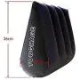 OMSI Luxury Toy Couples Bedroom Adventure, Magic Triangle Fun Pillow PVC, Inflatable Flocking Pillow Couple Sex Posture Pad Back Pad