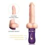 Multispeed Double Vibrantor Heating Dillo Th-Rusting Ro-tating Massager USB Rechargeable Toy