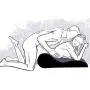 Gorge-buy Sex Pillow - 34.25 * 27.55 * 10.23inch Wedge Bed Pillow - Sex Toys Knight Pose Fun Mat- Wave Inflatable Flocking Pillow for Sex Love (D) Gorge-buy Sex Pillow - 34.25 * 27.55 * 10.23inch Wedge Bed Pillow - Sex Toys Knight Pose Fun Mat- Wave Inflatable Flocking Pillow for Sex Love (D)