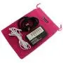 Eastern Delights Electro Stimulation Sex Cock Enlarge Expander Penis Ring Cock Ring Male Genital Desensitizer Delay, with Red Pouch Eastern Delights Electro Stimulation Sex Cock Enlarge Expander Penis Ring Cock Ring Male Genital Desensitizer Delay, with Red Pouch
