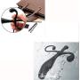 Chen-love1 Male Pró-státés Massager，Therapeutic Personal Massager - Black Rubber Handheld Massage Tools & Equipment