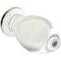 Wowlife So Big - Extra Large Huge Head Glass Butt Plug 5.5x2.63 Inch Dildo Penis G-spot Crystal Anal Plug