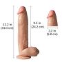 Realistic 12in Huge Thick Ðíldɔ Women Pleasure Toys for Relax Realistic 12in Huge Thick Ðíldɔ Women Pleasure Toys for Relax