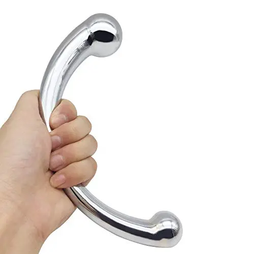 Stainless Steel G Spot Metal Wand 540g (Silver) (Sliver) Stainless Steel G Spot Metal Wand 540g (Silver) (Sliver)