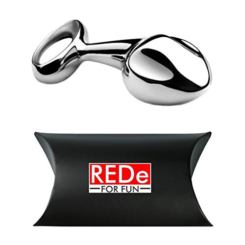 Njoy Pure Plug with Exclusive REDe for Fun Lube Sample Packs (Large)