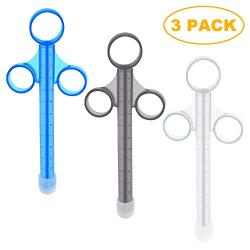 Lube Applicator with Smooth Rounded Tip for Precision & Mess-Free Use, Reusable Durable,Easy to Clean (3 Pack)