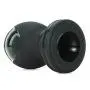 Doc Johnson Platinum Premium Silicone - The Stretch - Hollow Butt Plug - Large - Black