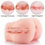 GQDF Male Masturbation Cup Suitable Masturbation for Men Masturbation Sex-Toys Fits You,Intelligent Cup Sticker Vagina Pocket Pussy masturbetion Toys Men