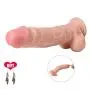 DJKFHIU 10.62inch Women Realistic Dîldɔ Huge Toys Personal Body Relax Massager DJKFHIU (Color : Flesh)