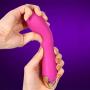 HEIYAO Full Rotation 5 Speed G-S Vib for Stīmulation Ultra Soft Bendable Small Vib