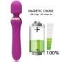 Vibrator Force Rotating LED Light with 10 Modes,Whisper Quiet,USB Cable Rechargeable Weaterproof Design for Bathroom,Garden,Yard,Living Room,Balcony (Purple-yl) (Purple-yl) (Purple-yl-2)