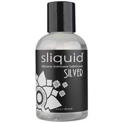 Sliquid Naturals Silver Silicone Lubricant-125ml by Sliquid