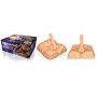 Sensa Feel Dual Density Frontal Male Body - Realistic Dildo Anal Entry Love Doll - Sex Toy for Women (Beige)