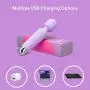 Luna Magic Wand Massager - Rechargeable Clitoral Waterproof Vibrator - 20 Patterns & 8 Intensities – Handheld, Quiet, Small, Powerful - Dildo Sex Toy for Couples, Men, Women & Females - Purple Luna Magic Wand Massager - Rechargeable Clitoral Waterproof Vibrator - 20 Patterns & 8 Intensities – Handheld, Quiet, Small, Powerful - Dildo Sex Toy for Couples, Men, Women & Females - Purple