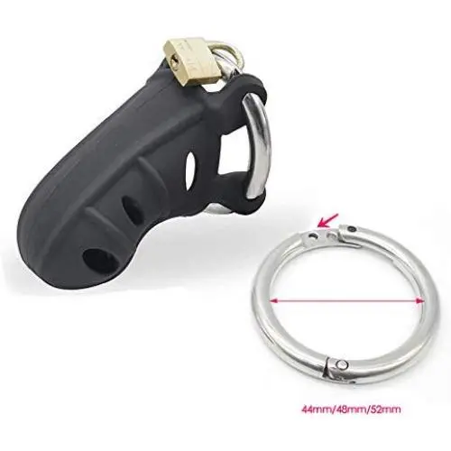 XinLace-US Mens Protective Stretcher Medical Grade Silicone Steel Ring(Ring can be resized) XinLace-US Mens Protective Stretcher Medical Grade Silicone Steel Ring(Ring can be resized)