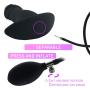 Medical Grade Waterproof Silicone Expand Inflatable anāl Plúg Bùtt Toys for Male, Female and Beginners