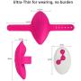 Wireless Remote Wearable Panty Vibrator - Invisible Bullet Vibrator for Women 10 Modes Rechargeable Waterproof Finger Vibrator for G Spot Stimulation Clitoris Massager