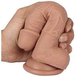 Namee Deluxe Realistic Dong Penis, 20 CM Premium Dildo Huge Cock with Natural Tight Veins and Extra Strong Suction Cup&Ball for Woman Adult Sex Toys Sex Games (415 g) (7 inches)