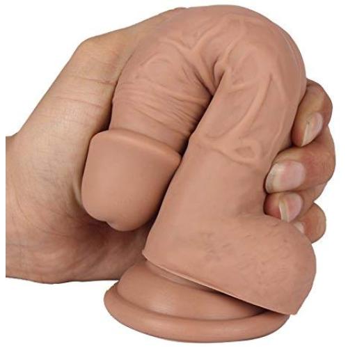 Namee Deluxe Realistic Dong Penis, 20 CM Premium Dildo Huge Cock with Natural Tight Veins and Extra Strong Suction Cup&Ball for Woman Adult Sex Toys Sex Games (415 g) (7 inches)