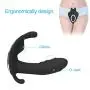 Wearable Viibranrtor 10 Modes Wireless Remote Control Waterproof Dual Motor Waterproof Massaging Tool for Couples - Black Wearable Viibranrtor 10 Modes Wireless Remote Control Waterproof Dual Motor Waterproof Massaging Tool for Couples - Black