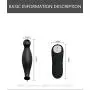 12 Speed Anäl Vibrätör Handheld Massager Pröstátê Massager Black-zwfcc