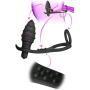 Anal Plug, Sexbaby 10 Speed Prostate Massager, Vibrating Waterproof Sex Toys for Man with 2 Erection Enhancing Cock Ring
