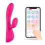 iBall G Spot Rabbit Vibrator with APP Control for Clitoris Stimulation, Powerful Wand Massager Cordless Rechargeable with 3 Motors, Thrusting Dildo 8 inch for Women Masturbation and Couple