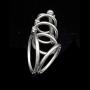 QJFZC-Chástí-ty Beít Cǒck Lock Chasteness Male Metal Stainless Steel Waterproof Beginners Trainer Comfortable Sleek Hypoallergenic for Men 309 QJFZC-Chástí-ty Beít Cǒck Lock Chasteness Male Metal Stainless Steel Waterproof Beginners Trainer Comfortable Sleek Hypoallergenic for Men 309