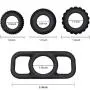 Penis Ring Set for Couples Sex, PALOQUETH Cock Rings Set Sex Toy for Men with Premium Stretchy Silicone for Longer Harder Stronger Erection (1 Pkg / 4 Rings) Penis Ring Set for Couples Sex, PALOQUETH Cock Rings Set Sex Toy for Men with Premium Stretchy Silicone for Longer Harder Stronger Erection (1 Pkg / 4 Rings)