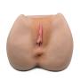 SHEQU Male Masturbator Love Doll Sex Toy with Two Natural Suction Holes, Vigrin Vagina Pussy and Tight Anal Realistic Female Ass Adult Toys for Men Masturbation 3.8 Pound (Sexy Julie Ass)