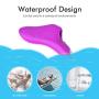 Mini Finger Vibrating Sucking Toys with 9 Thrusting & Sucking Modes,Female Oral Tongue Stimulator Waterproof Handheld Wand Massager with Vibrating, 100% Medical Silicone,USB Rechargeable