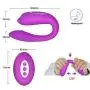 Clitoris Heating Sucking Vibrator, G Spot Vaginal Dildo Vibrator Waterproof, Invisible Wearable Remote Massager, Rechargeable Sex Toy for Women and Couples