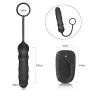 Vibrating Butt Plug with Penis Ring, Silicone Anal Vibrator with 16 Powerful Vibration Modes, Wireless Remote Control Anal Plug Sex Toys for Couples Sex,Men,Women Vibrating Butt Plug with Penis Ring, Silicone Anal Vibrator with 16 Powerful Vibration Modes, Wireless Remote Control Anal Plug Sex Toys for Couples Sex,Men,Women