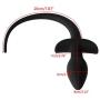 Senoow Women and Men Diary Silicone Hang Plug Dog Tail Plug Cosplay SixToyss Toy