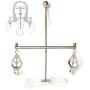 OUYAWEI Stainless Steel BDSM Nipple Clamp Spreader Flirting Torture Butterfly The Tower of Pain Nipple Clip for Female