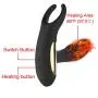 Heating Vibrating Prostate Massager - Dual Motors Waterproof Wireless USB Rechargeable Remote Control Electric Massager for Men-Silicone 24 Modes Best Home Use Therapeutic Massage Wand Massager Heating Vibrating Prostate Massager - Dual Motors Waterproof Wireless USB Rechargeable Remote Control Electric Massager for Men-Silicone 24 Modes Best Home Use Therapeutic Massage Wand Massager