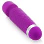 LoveI Silicone USB Rechargeable 12 Speed Vibrating Wand Personal Massager Vibrator Unisex