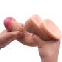 YUELV 8.58 Inch Big Realistic Dil-d-o With Suction Cup & Ball Base Good Discreet Package Women Massage Wand Made Of Health Material
