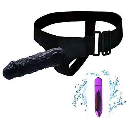 Péggîng Stráp ôn Realistic Massager Toy Extremely Life-Like Soft and Adjustable to E&-nháncé The Experience Only Sold by CFKTY (Black)