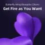 Iball Rabbit Vibrator, APP Controlled Butterfly Vibrator, G Spot Vibrating Wand Massager with Dual Motors, Quiet Personal Clitoris Stimulator Vibrating Dildo for Women Masturbation Couples