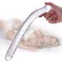 BlsesJoy 116-13 INCH Soft-Double Headed Dildɔs Women Massager for Women and Wife