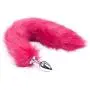 FeiGu Anal Plug Fox Tail Butt Plug Stainless Steel Cosplay Sex Toys for Women 15 (Hot Pink) FeiGu Anal Plug Fox Tail Butt Plug Stainless Steel Cosplay Sex Toys for Women 15 (Hot Pink)