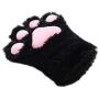 Black Cat Fox Cosplay Costume Kitten Plush Tail Ears Headband Collar Paws Gloves Lolita Anime Gothic Set