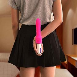 Fashion 10 Frequency Pleasure Massager with Multiple Vibrat-ion Modes Telescopic Automatic Thrusting Víbrátór Toys for Women