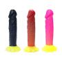 JSCRlove 6 Inch Beginners Mini Lifelike Toy Waterproof Hands Free Play Adȕlt S-ěx Fun Suction Cup Toy for Female